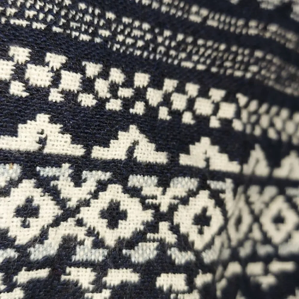 Joie Merci Jacquard Shorts in Dark Navy Sz 2